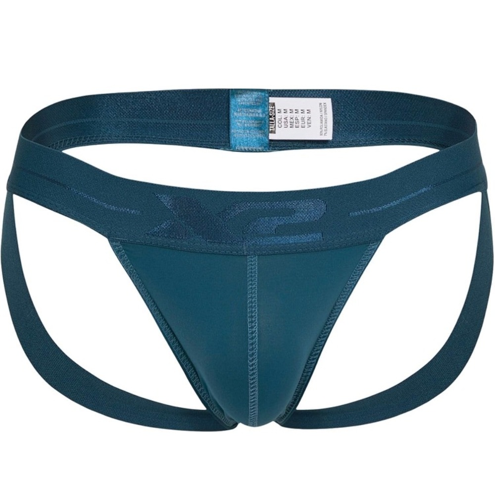 Men’s Green Jockstrap Underwear | Breathable | Size L, XL
